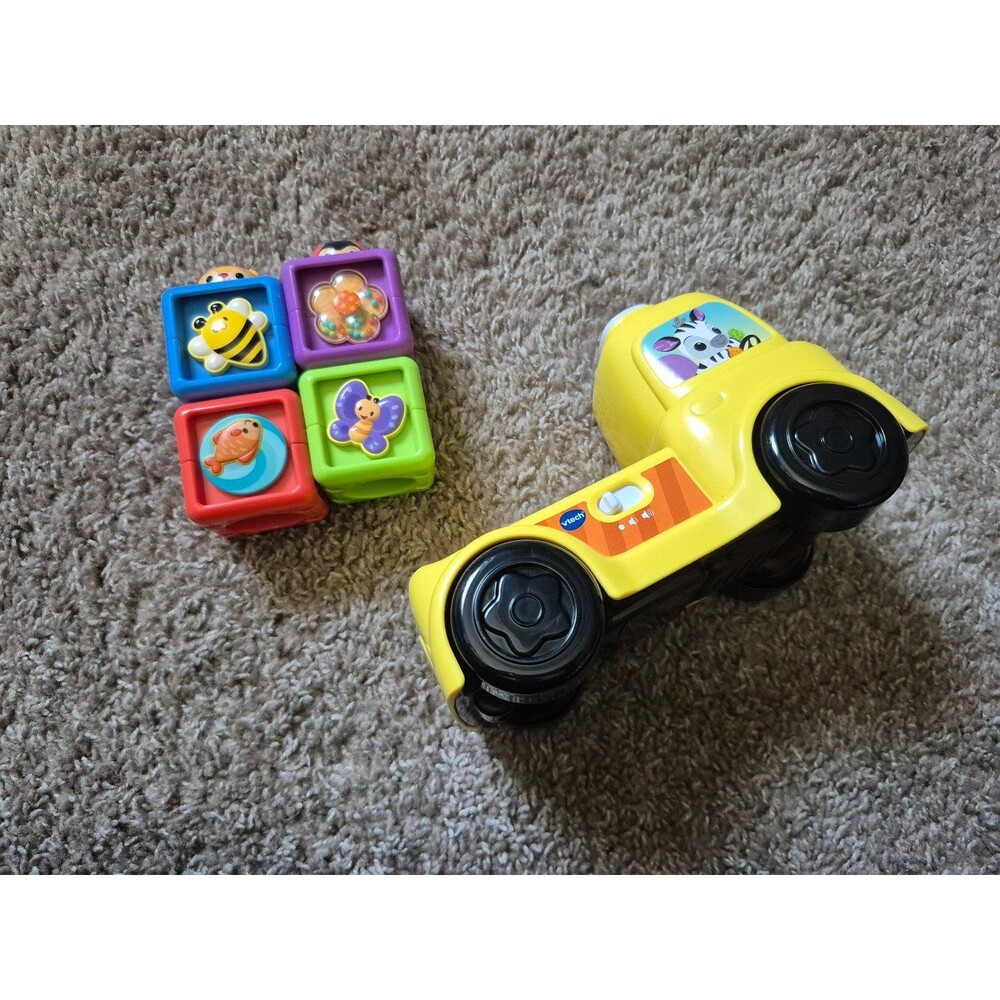 Vtech beep & go set learning musical toy